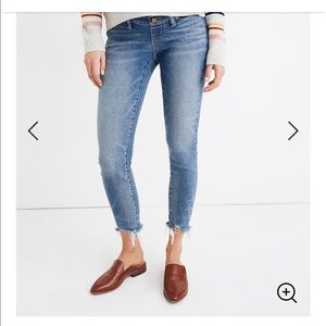 maternity side-panel skinny jeans in cordova